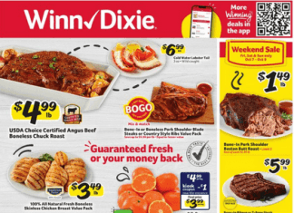 Winn-Dixie Weekly Ad Oct 05 – Oct 11, 2022