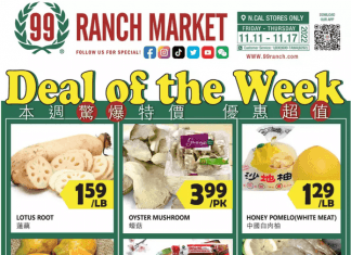 99 Ranch Market Weekly Ad Nov 11 – Nov 17, 2022 (Thanksgiving Promotion Included)