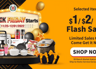 99 Ranch Market Black Friday Ad Nov 25 – Dec 01, 022