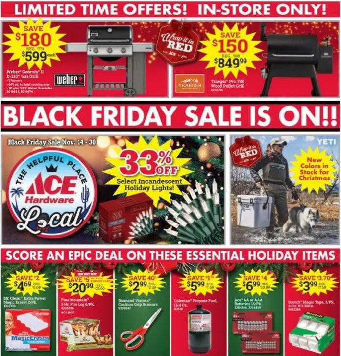 ACE Hardware Weekly Ad Nov 15 Nov 30, 2022(Black Friday Promotion