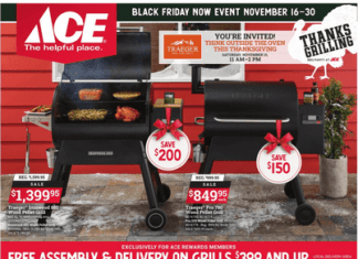 ACE Hardware Black Friday Event Flyer Nov 17 – Nov 30, 2022