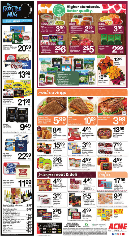 ACME Weekly Ad Nov 04 Nov 10, 2022