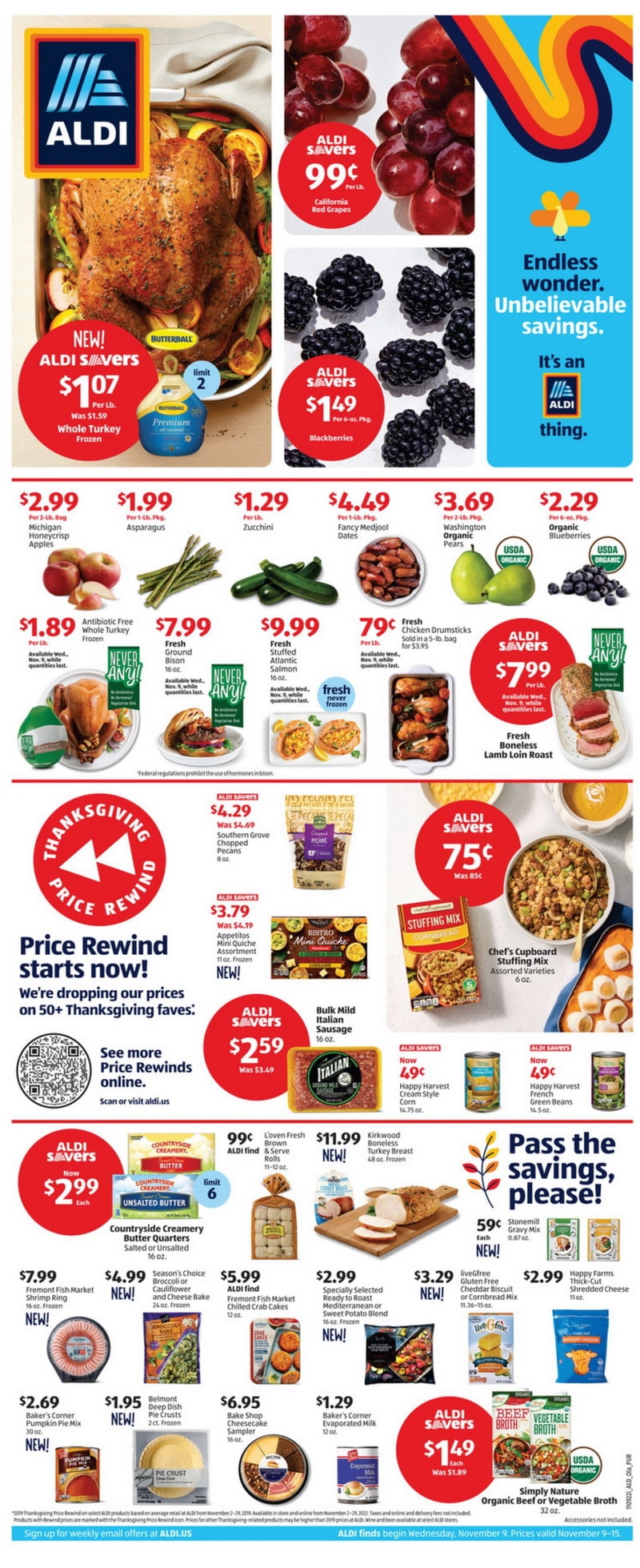 ALDI Weekly Ad Nov 09 – Nov 15, 2022