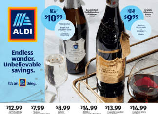 ALDI Holiday Wines & More Faves Nov 18 – Nov 22, 2022