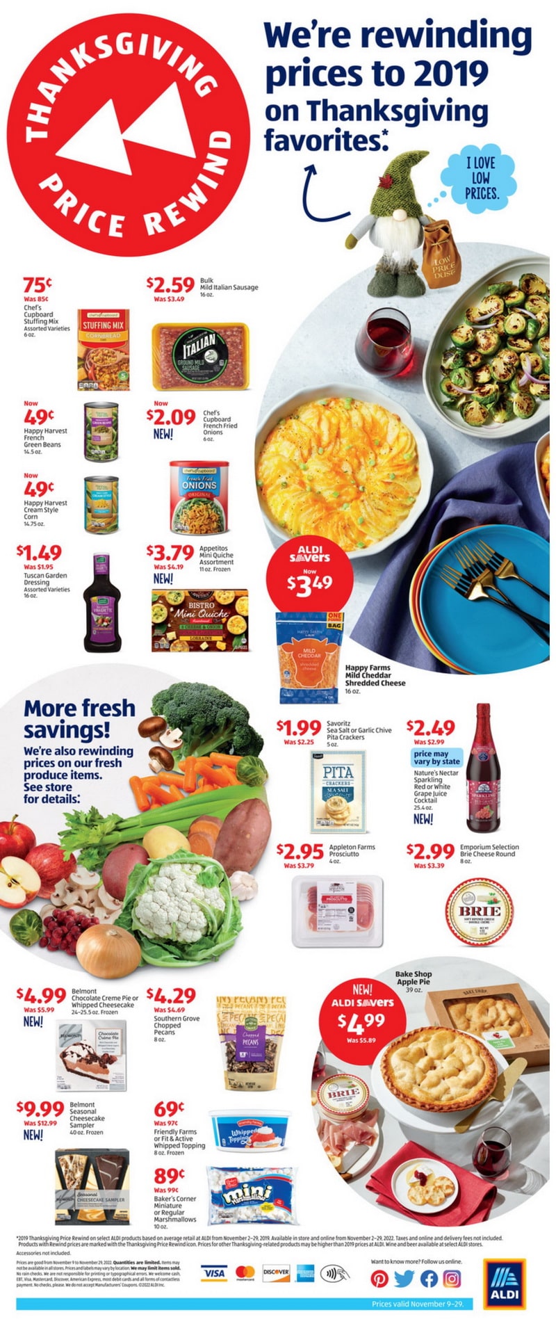 ALDI Thanksgiving Day Ad Nov 09 Nov 29, 2022