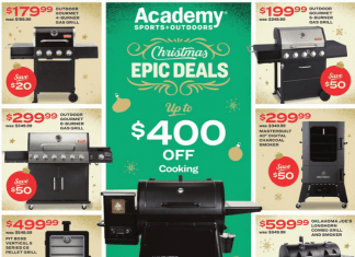 Academy Sports + Outdoors Outdoor Ad Nov 27 – Dec 11, 2022