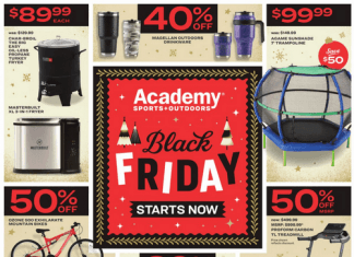Academy Sports + Outdoors Black Friday Ad Nov 20 – Nov 26, 2022