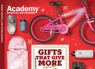 Academy Sports + Outdoors Holiday Ad Nov 21 – Dec 24, 2022