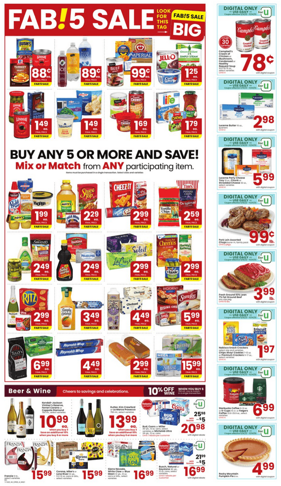 Albertsons Weekly Ad Nov 16 Nov 24, 2022 (Thanksgiving Promotion