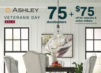 Ashley Furniture HomeStore Veteran’s Day Mattress Sale (Black Friday Promotion Included)