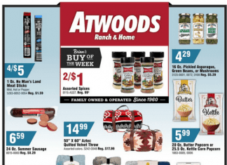 Atwoods Weekly Ad Nov 09 – Nov 13, 2022 (Black Friday Promotion Included)