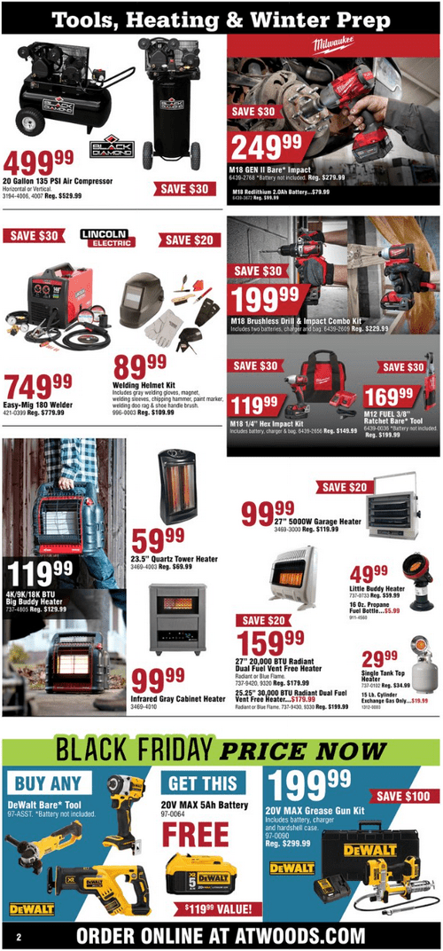 Atwoods Weekly Ad Nov 09 Nov 13, 2022 (Black Friday Promotion Included)