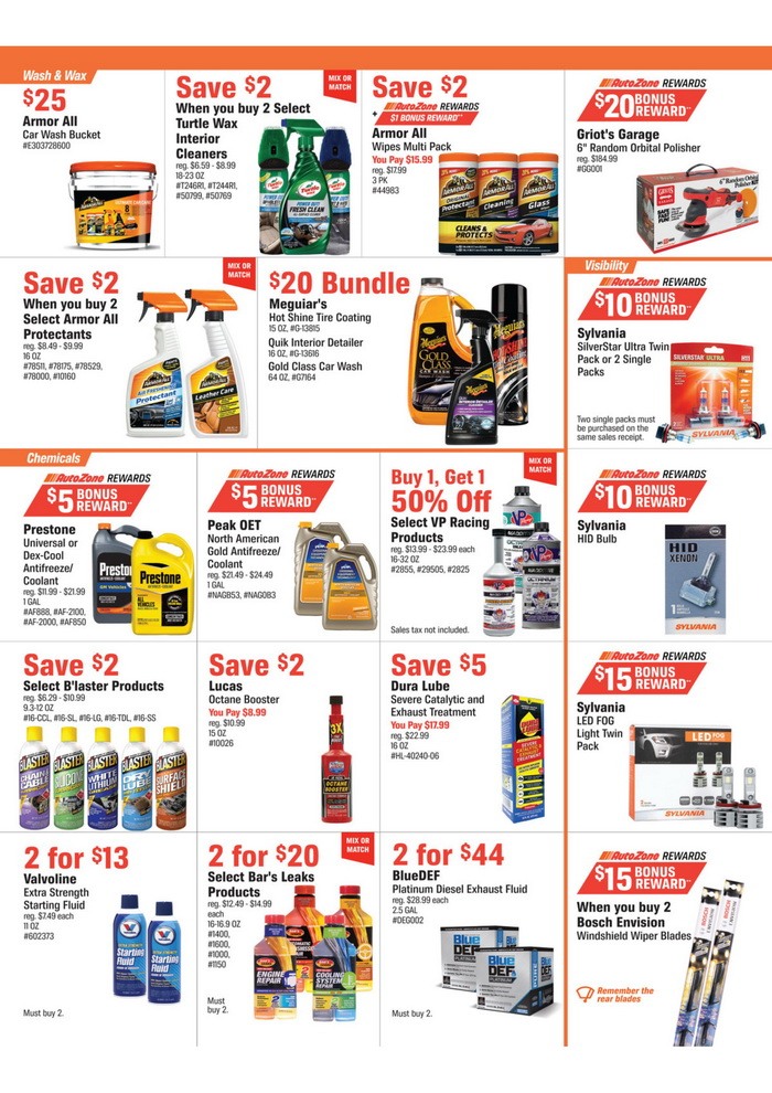 AutoZone Monthly Ad Nov 16 Dec 26, 2022