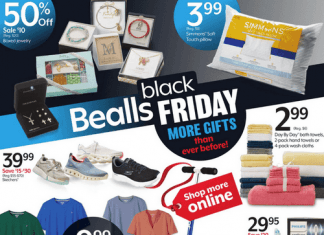 Bealls Black Friday Ad Nov 24 – Nov 29, 2022