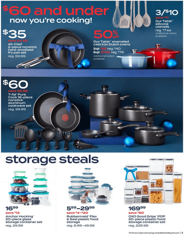 Bed Bath & Beyond Black Friday Ad Nov 22 Nov 26, 2022