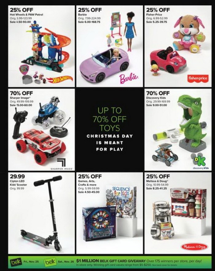 Belk Ultimate Black Friday Bash Ad Nov 18 Nov 26, 2022