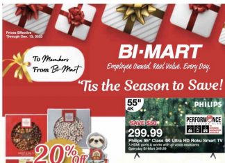 Bi-Mart Seasonal Flyer Sale Nov 30 – Dec 13, 2022 (Christmas Promotion Included)