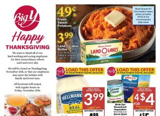 Big Y Weekly Ad Nov 17 – Nov 23, 2022 (Thanksgiving Promotion Included)
