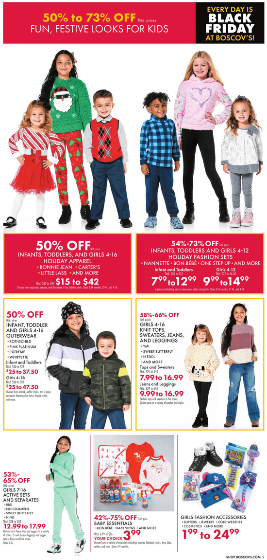 Boscov's Black Friday Ad Nov 17 Nov 22, 2022