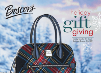 Boscov’s Holiday Gift-Giving Ad Nov 28 – Dec 14, 2022