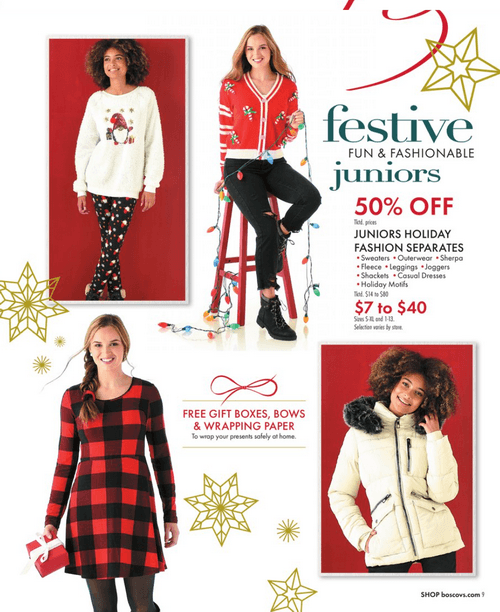 Boscov's Holiday GiftGiving Ad Nov 28 Dec 14, 2022