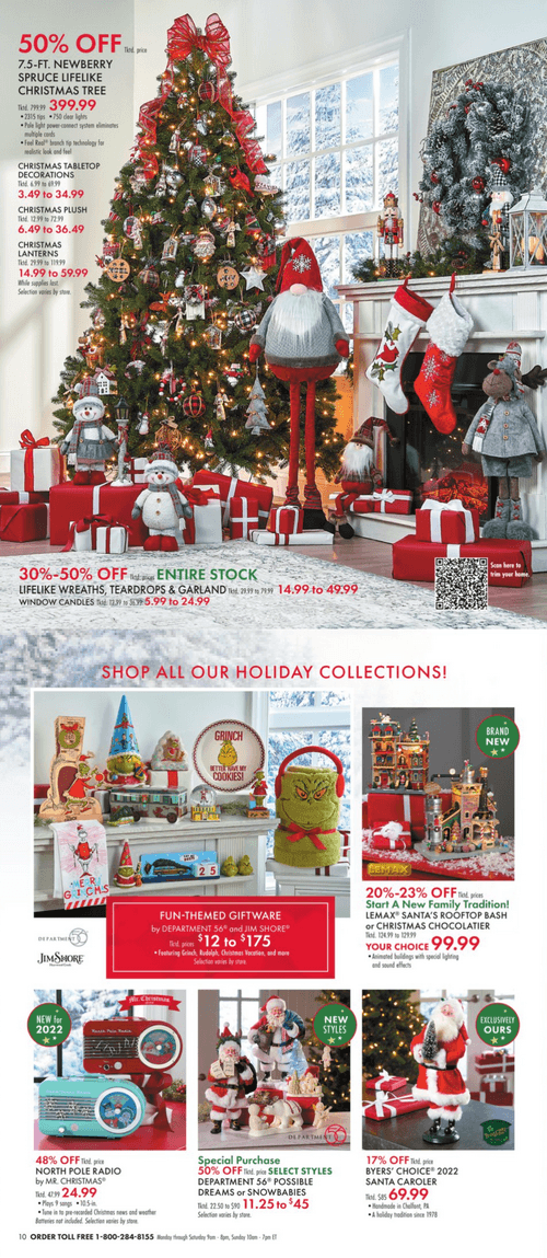 Boscov's Holiday Home Event Nov 03 Nov 16, 2022