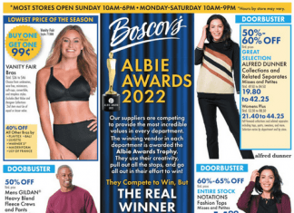 Boscov’s Weekly Ad Nov 10 – Nov 16, 2022