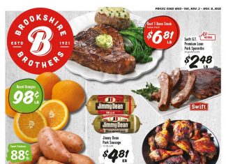 Brookshire Brothers Weekly Ad Nov 02 – Nov 08, 2022 (Black Friday Promotion Included)