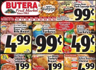 Butera Weekly Ad Nov 16– Nov 24, 2022 (Thanksgiving Promotion Included)