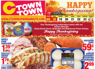 C-Town Weekly Ad Nov 18 – Nov 24, 2022 (Thanksgiving Promotion Included)