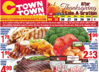 C-Town Weekly Flyer Nov 25 – Dec 01, 2022