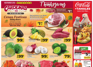 Cardenas Weekly Ad Nov 16 – Nov 22, 2022 (Thanksgiving Promotion Included)
