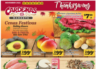 Cardenas Weekly Ad Nov 23 – Nov 29, 2022 (Thanksgiving Promotion Included)