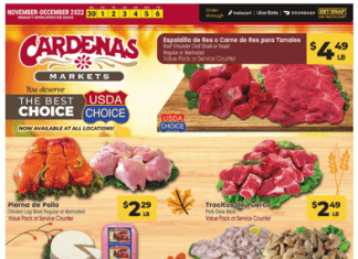 Cardenas Weekly Ad Nov 30 – Dec 06, 2022