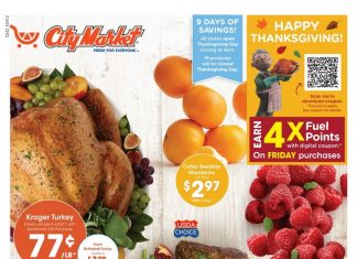 City Market Weekly Ad Nov 16 – Nov 24, 2022 (Black Friday & Thanksgiving Promotion Included)