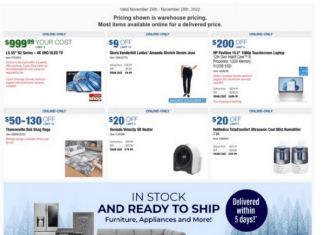 Costco Ad Nov 24 – Nov 28, 2022