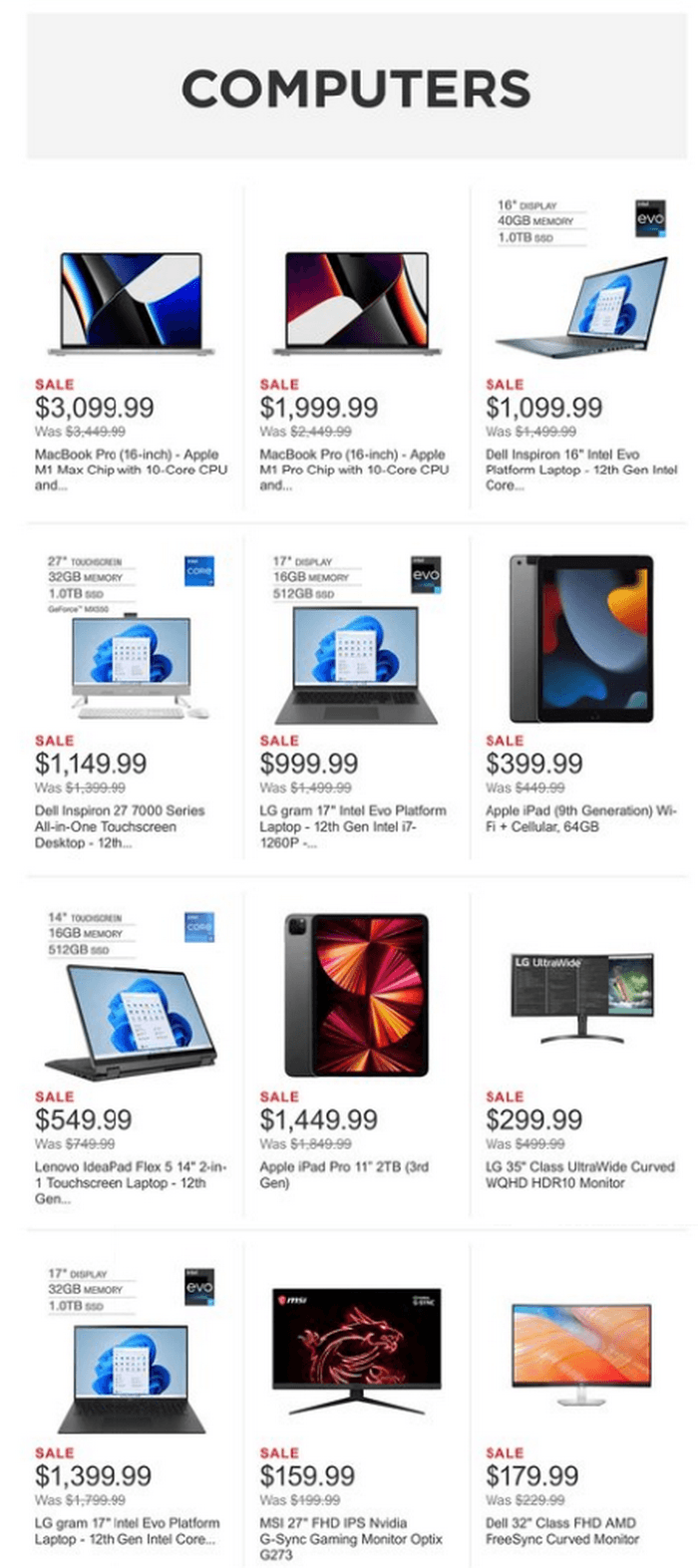 Costco Cyber Monday Ad Nov 28 Dec 02, 2022