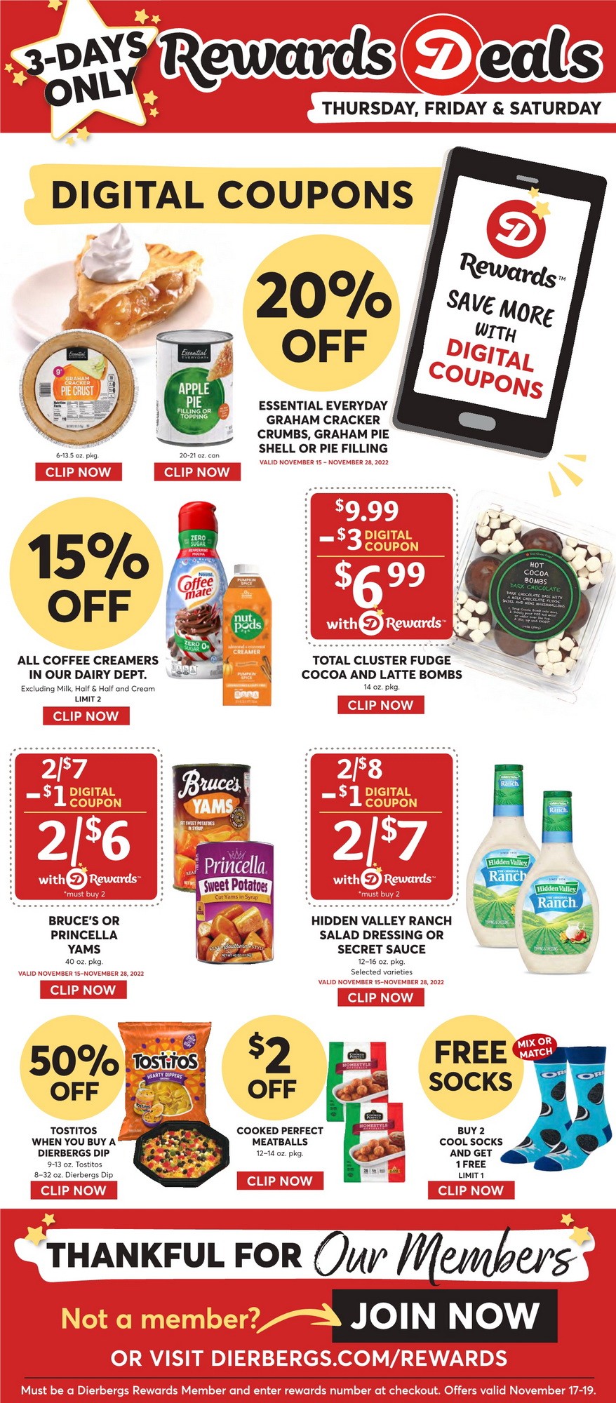 Dierbergs Markets Weekly Ad Nov 15 Nov 28, 2022 (Thanksgiving