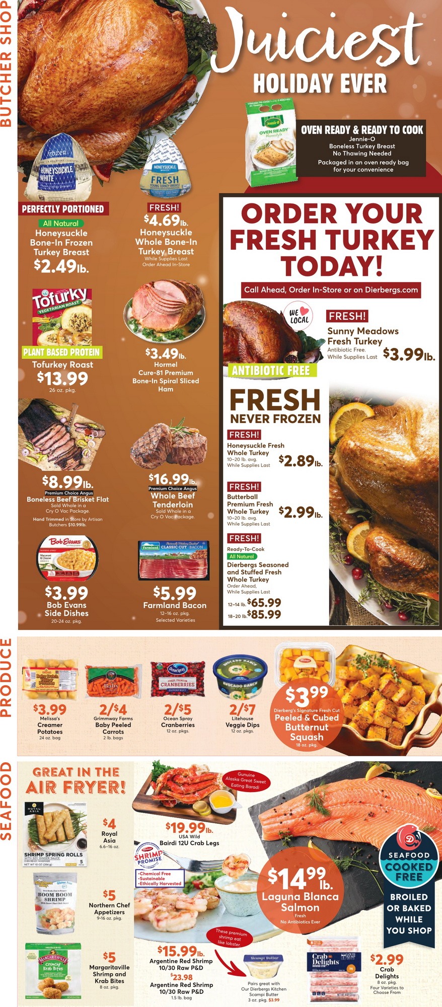 Dierbergs Markets Weekly Ad Nov 15 Nov 28, 2022 (Thanksgiving