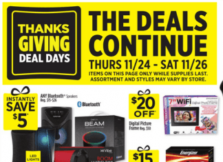 Dollar General Thanksgiving Day Ad Nov 24 – Nov 26, 2022
