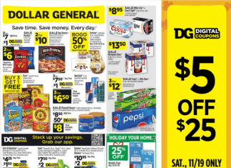 Dollar General Weekly Ad Nov 13 – Nov 19, 2022
