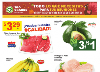 El Rio Grande Weekly Ad Nov 25 – Nov 29, 2022