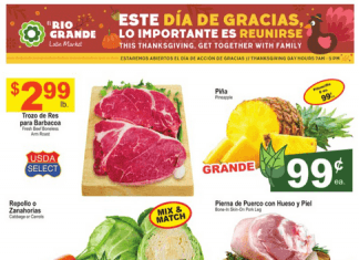 El Rio Grande Weekly Ad Nov 16 – Nov 24, 2022 (Thanksgiving Promotion Included)