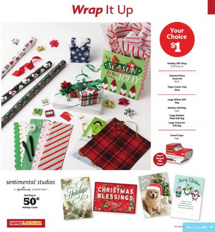 Family Dollar Christmas Cards 
