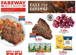 Fareway Weekly Ad Nov 07 – Nov 12, 2022