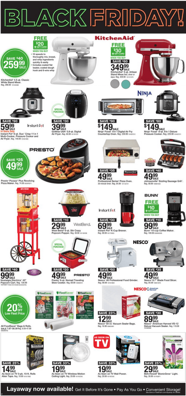 Fleet Farm Black Friday Sale Nov 23 Nov 26, 2022