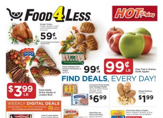 Food 4 Less Weekly Ad Nov 09 – Nov 15, 2022