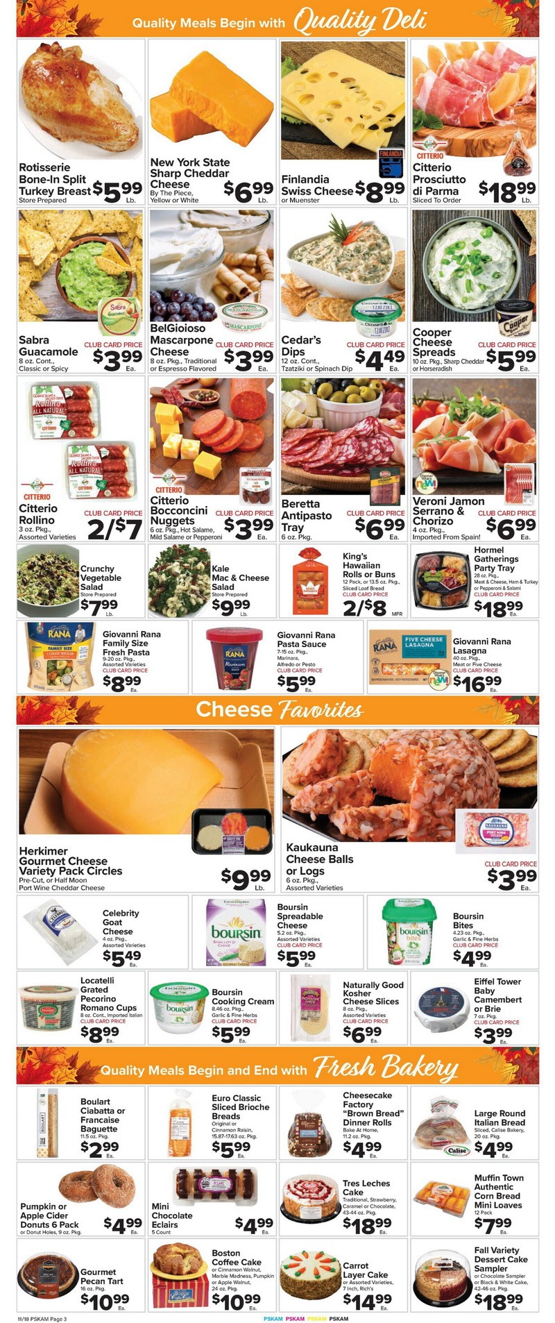 Foodtown Weekly Ad Nov 18 Nov 24, 2022 (Thanksgiving Promotion Included)
