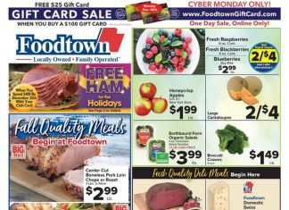 Foodtown Weekly Ad Nov 25 – Dec 01, 2022