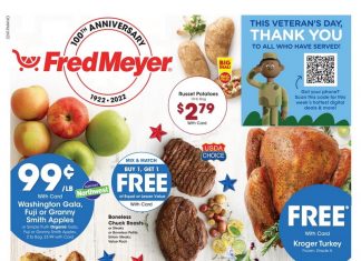 Fred Meyer Weekly Ad Nov 09 – Nov 15, 2022